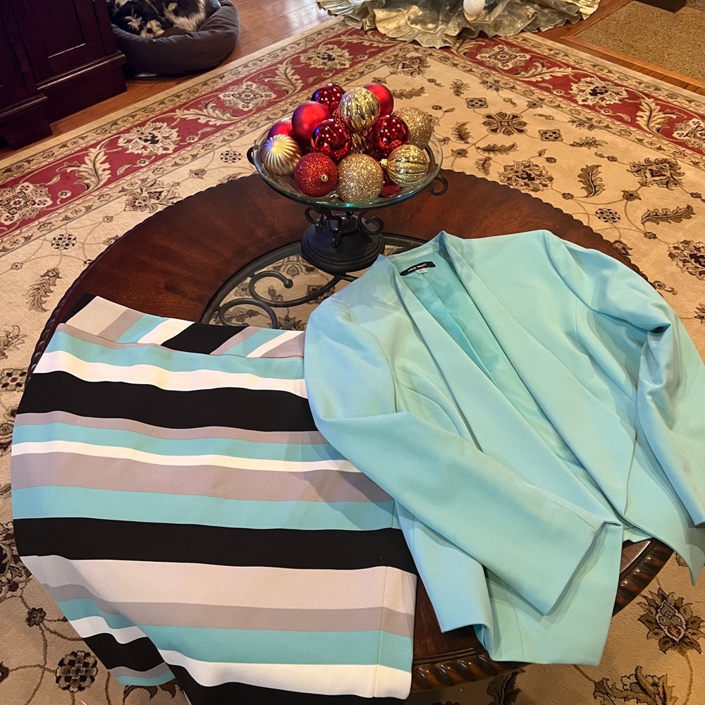 Suit blazer with skirt by Nine West